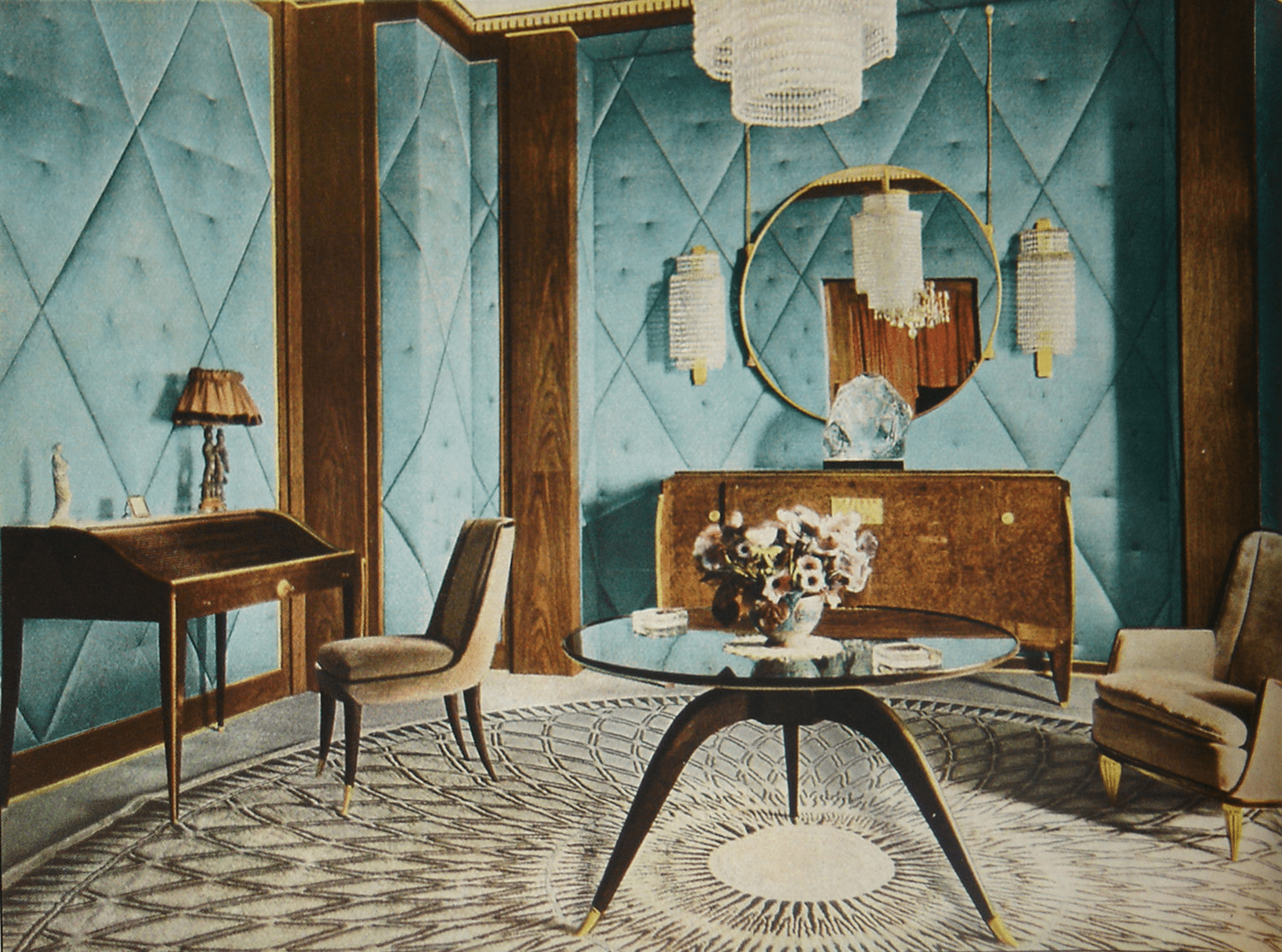 Art Deco Room Scene 
