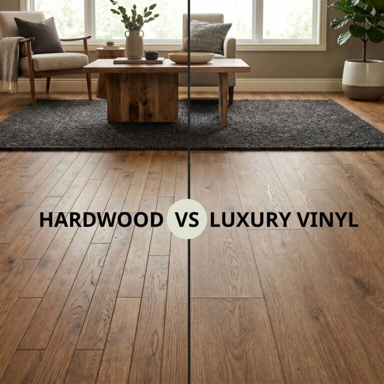 hardwood vs luxury vinyl in calgary